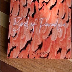 Bird of paradise colourpop palette